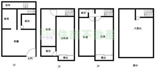 超大停车空间,视野无限宽广               全新田字型别墅方正好利用