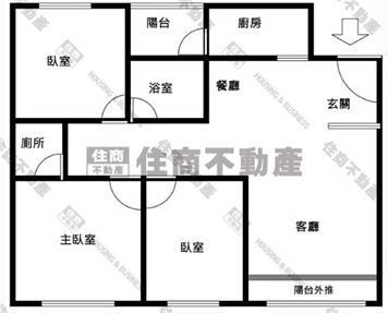 307冠倫大國房屋室內格局與周邊環境