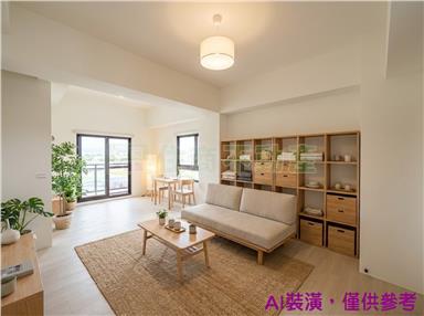 滿築D2-露臺愜意宅2房車位華房屋室內格局與周邊環境