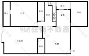 B568京元旁金泰源三房美廈房屋室內格局與周邊環境