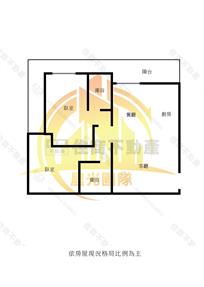 晨光§觀音國中小資成家2房2衛房屋室內格局與周邊環境