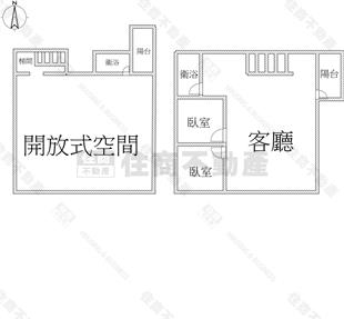 美居黃金店面+2房平車房屋室內格局與周邊環境