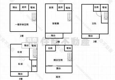 D840大埔富比琚電梯美透天房屋室內格局與周邊環境