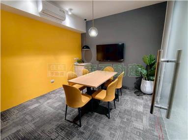 昇祐商辦｜室內43坪｜有隔間房屋室內格局與周邊環境