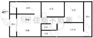 金谷市場坡道平車三房房屋室內格局與周邊環境