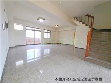 八期公園樓中樓四房+大露臺房屋室內格局與周邊環境
