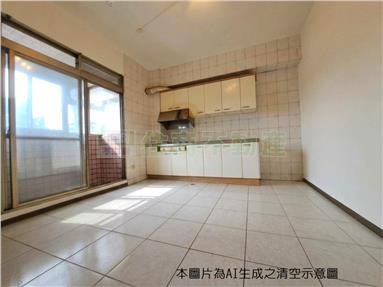 八期公園樓中樓四房+大露臺房屋室內格局與周邊環境