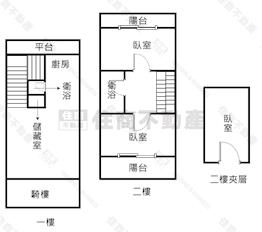 向上路1+2樓住店合一房屋室內格局與周邊環境