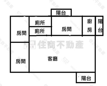 延平路高樓美廈房屋室內格局與周邊環境