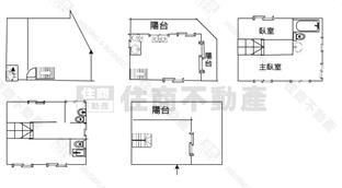 員林新生路黃金角店房屋室內格局與周邊環境