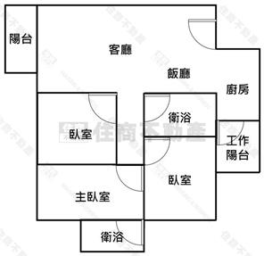 近員林-日日新3房車位戶房屋室內格局與周邊環境