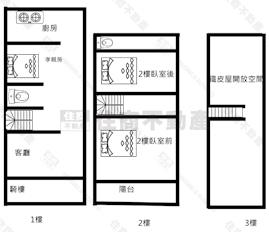 北斗市區活巷透天房屋室內格局與周邊環境