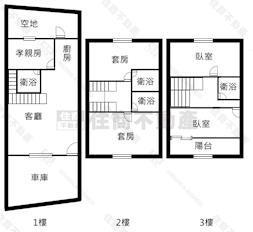 林內中正東路全新別墅A2房屋室內格局與周邊環境