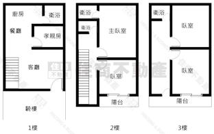 太平全新裝潢樹孝路別墅房屋室內格局與周邊環境