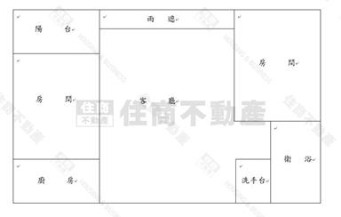 員林溫馨兩房+車位房屋室內格局與周邊環境