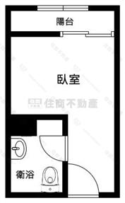 草悟道中港之星小資套房房屋室內格局與周邊環境