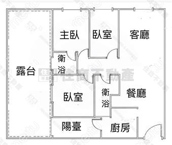 德光二城沙鹿車站3房平車大露台房屋室內格局與周邊環境