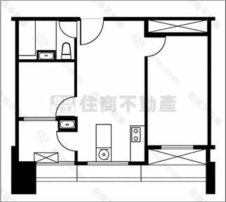 市政愛悅兩房車位裝潢直接住房屋室內格局與周邊環境
