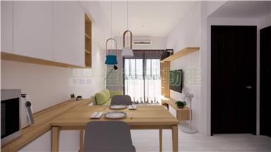 親家One City裝潢輕奢宅房屋室內格局與周邊環境