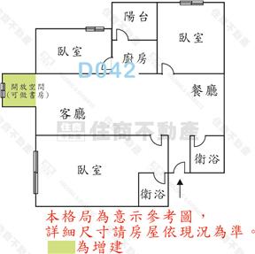 歸仁市中心美妝三房平車房屋室內格局與周邊環境