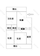 5786-廣東公寓2樓房屋室內格局與周邊環境