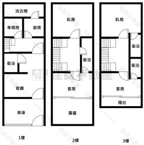 斗南建國透天房屋室內格局與周邊環境