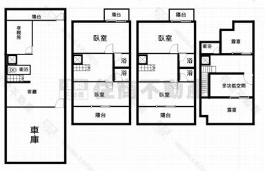 湖子內全新四套房電梯別墅房屋室內格局與周邊環境