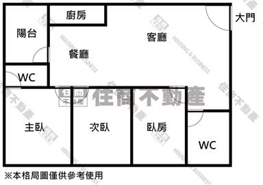 西港全新完工明亮3房房屋室內格局與周邊環境