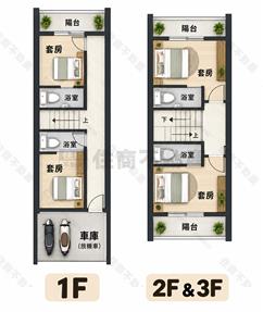 物件格局圖 1
