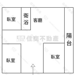 輔英科大收租公寓三樓房屋室內格局與周邊環境