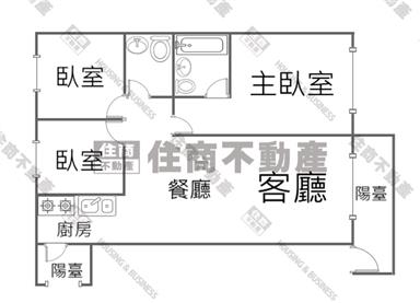 明誠商圈高CP值大三房房屋室內格局與周邊環境