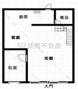 B180中華路巷內美透天房屋室內格局與周邊環境