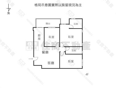 新市綠美新境三房車位房屋室內格局與周邊環境