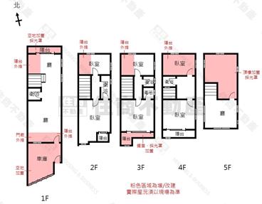 台江麥當勞邊間車墅房屋室內格局與周邊環境