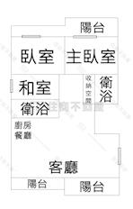 專~前金國中單純華廈房屋室內格局與周邊環境