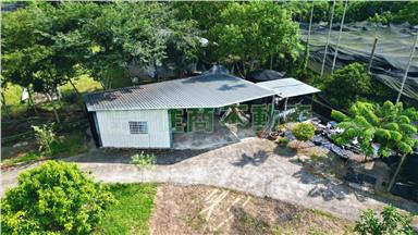 竹崎景觀美農地+資材室房屋室內格局與周邊環境