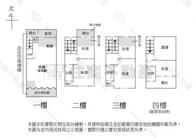 安南朝南5.5米面寬店住房屋室內格局與周邊環境