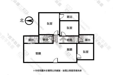上賀善化鄉景馨品3房2A4房屋室內格局與周邊環境