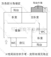 ★府城新象摩登美妝3房平車房屋室內格局與周邊環境