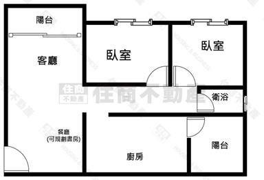 大社高樓層正兩房幸福宅房屋室內格局與周邊環境