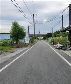 岡山15米路大坪數三角窗農地房屋室內格局與周邊環境