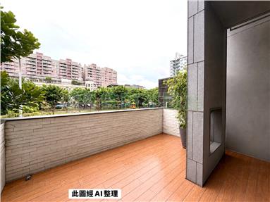 安平面千坪公園翠景電梯車墅房屋室內格局與周邊環境