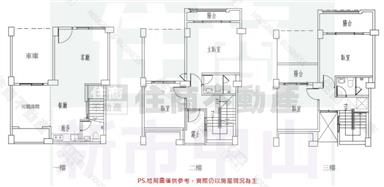 全新裝潢傳統車墅房屋室內格局與周邊環境