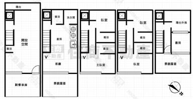 大林綠廊第一排電梯樓店房屋室內格局與周邊環境