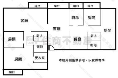 H207大雅路商圈電梯三房房屋室內格局與周邊環境