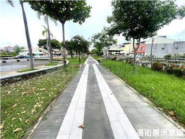 新營公園路建地房屋室內格局與周邊環境